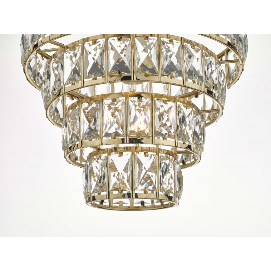Där Lighting CER0135 - Ketjulla roikkuva riippuvalaisin CERYS 1xE27/60W/230V, kultainen