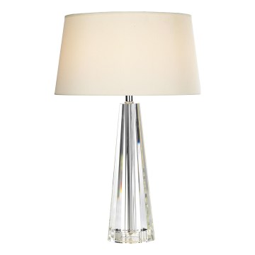 Där Lighting CYP4208 - Pöytävalaisin CYPRUS 1xE27/60W/230V kerma/kirkas