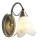 Där Lighting DOU0775 - Seinävalaisin DOUBLET 1xE14/40W/230V messinki