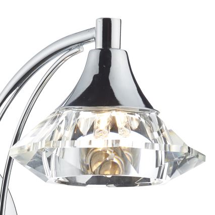 Där Lighting LUT0750 - LUTHER-seinävalaisin 1xG9/40W/230V kiiltävä kromi