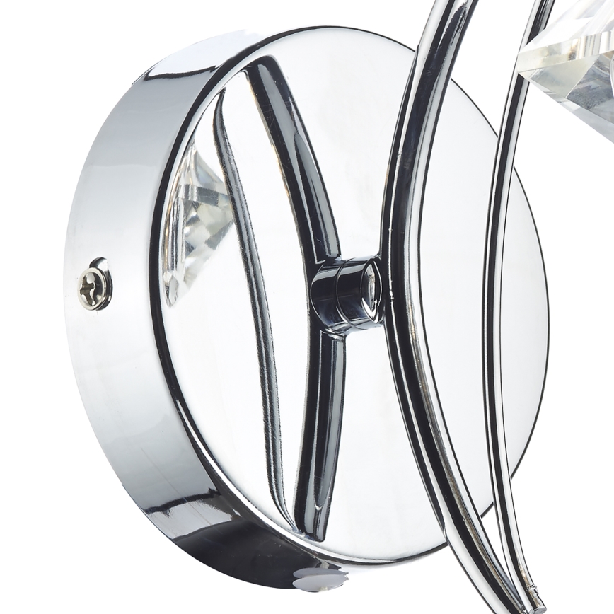 Där Lighting LUT0750 - LUTHER-seinävalaisin 1xG9/40W/230V kiiltävä kromi
