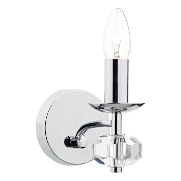 Där Lighting OLE0750 - OLEANA-seinävalaisin 1xE14/40W/230V kiiltävä kromi