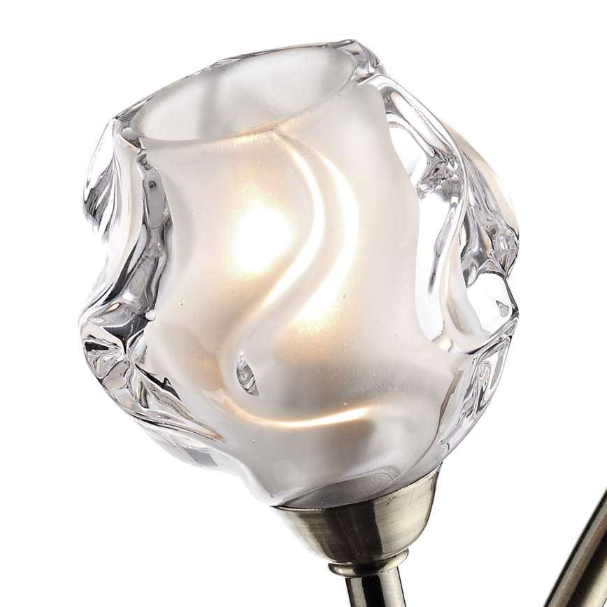 Där Lighting SEA0975 - Seinävalaisin SEATTLE 2xG9/40W/230V messinki