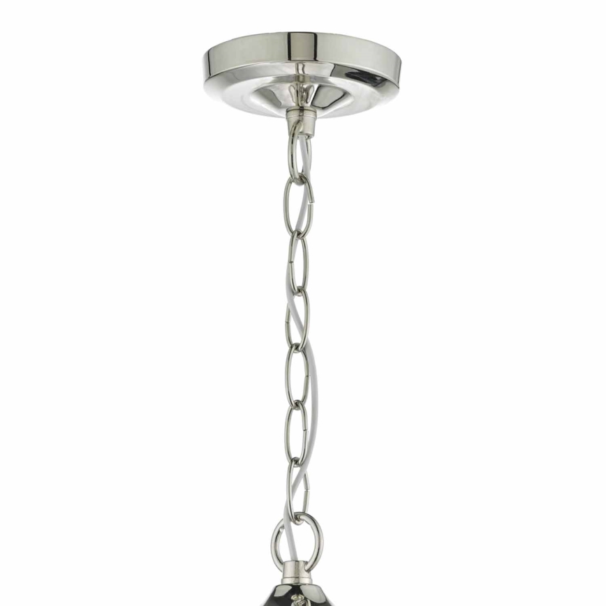 Där Lighting VAN0338 - Riippuvalaisin ketjulla VANESSA 3xE14/40W/230V, kiiltävä kromi