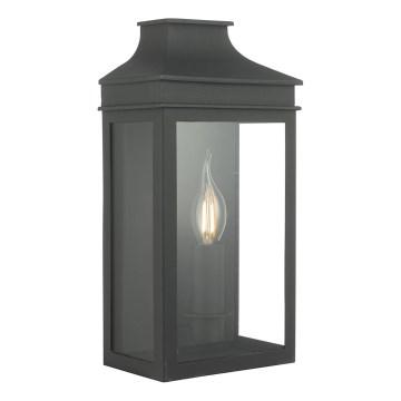 Där Lighting VAP5222 - Ulkoseinävalaisin VAPOUR 1xE14/60W/230V IP44 musta