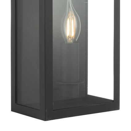 Där Lighting VAP5222 - Ulkoseinävalaisin VAPOUR 1xE14/60W/230V IP44 musta