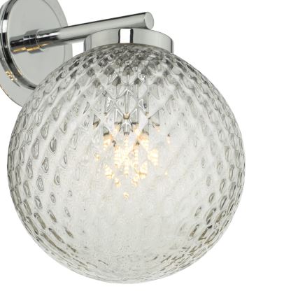 Där Lighting WAY0750 - Kylpyhuoneen seinävalaisin WAYNE 1xG9/3W/230V IP44 kromi