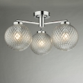 Där Lighting WAY5350 - Kylpyhuoneen pinta-asennettava kattovalaisin WAYNE 3xG9/3W/230V IP44 kiiltävä kromi