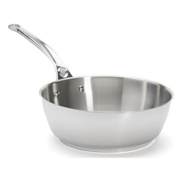 De Buyer 3411.24 - MILADY sautépannu 24 cm, ruostumaton teräs
