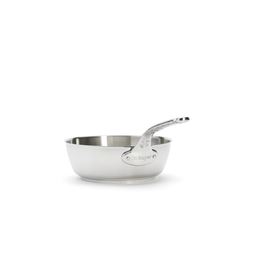 De Buyer 3411.24 - MILADY sautépannu 24 cm, ruostumaton teräs