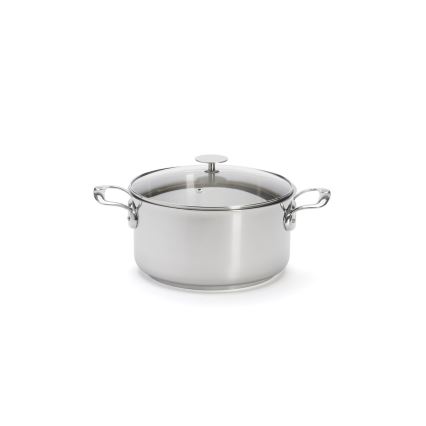 De Buyer 3427.24 - MILADY-kattila kannella 24 cm, ruostumatonta terästä