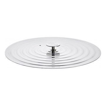 De Buyer 3460.04 - Monikäyttöinen kansi mataliin pannuihin 30-32 cm ruostumatonta terästä