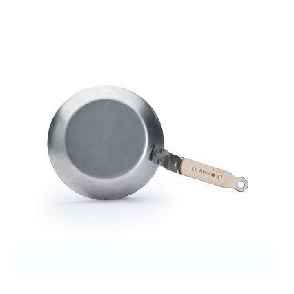 De Buyer 5710.20 - MINERAL B BOIS 20 cm teräspannu