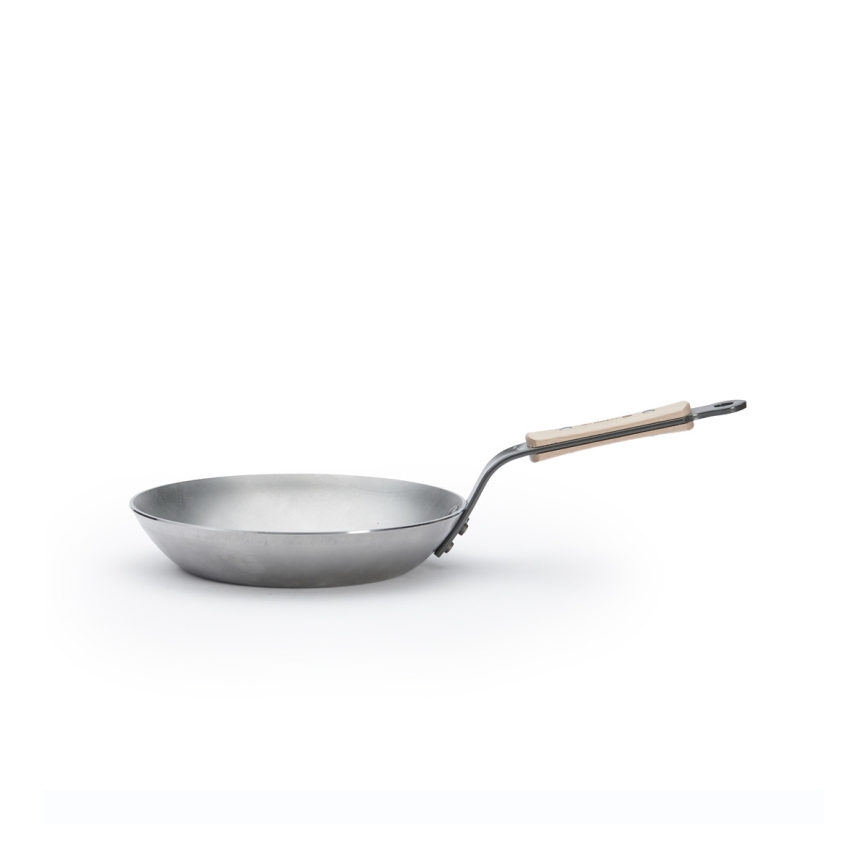 De Buyer 5710.20 - MINERAL B BOIS 20 cm teräspannu