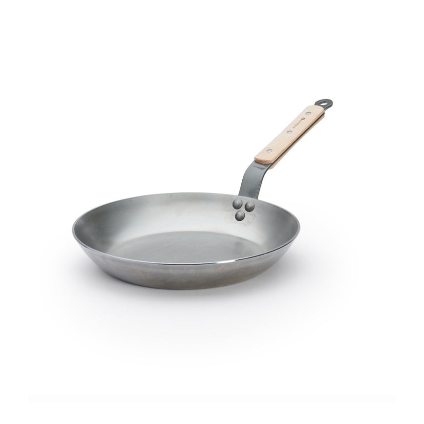 De Buyer 5710.28 - Paistinpannu MINERAL B BOIS 28 cm, teräs