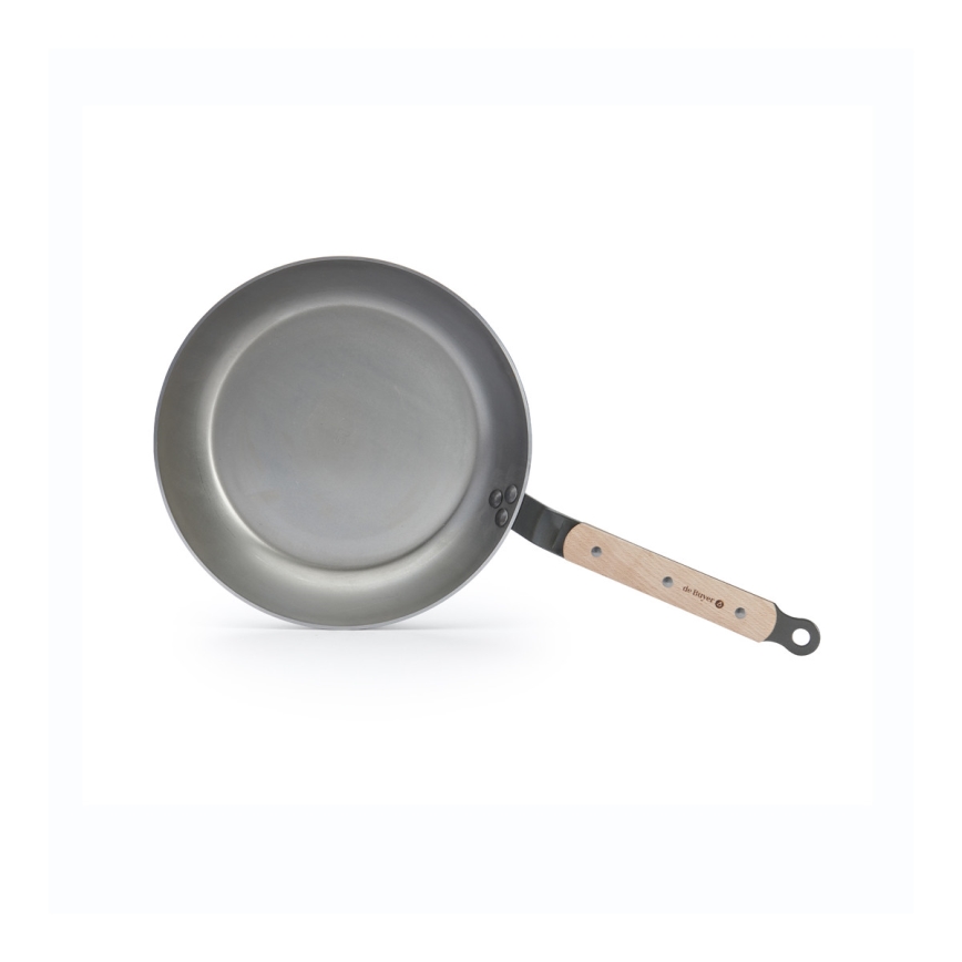De Buyer 5710.28 - Paistinpannu MINERAL B BOIS 28 cm, teräs