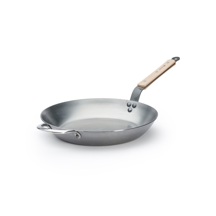 De Buyer 5710.32 - Paistinpannu MINERAL B BOIS 32 cm teräs