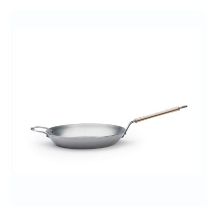 De Buyer 5710.32 - Paistinpannu MINERAL B BOIS 32 cm teräs
