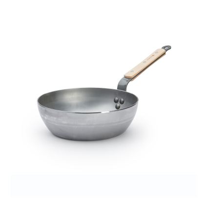 De Buyer 5714.24 - Syvä paistinpannu MINERAL B BOIS 24 cm