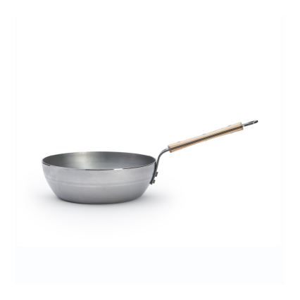 De Buyer 5714.24 - Syvä paistinpannu MINERAL B BOIS 24 cm