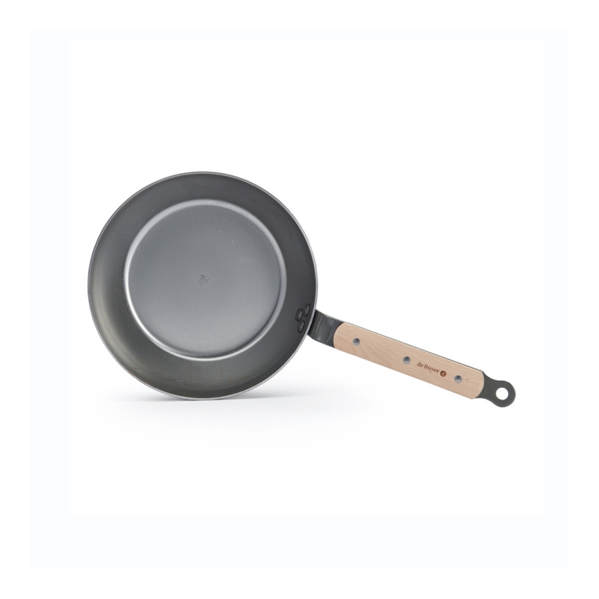De Buyer 5714.24 - Syvä paistinpannu MINERAL B BOIS 24 cm