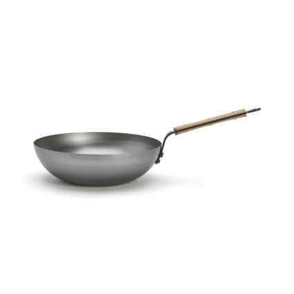 De Buyer 5717.28 - Wokkipannu MINERAL B BOIS 28 cm