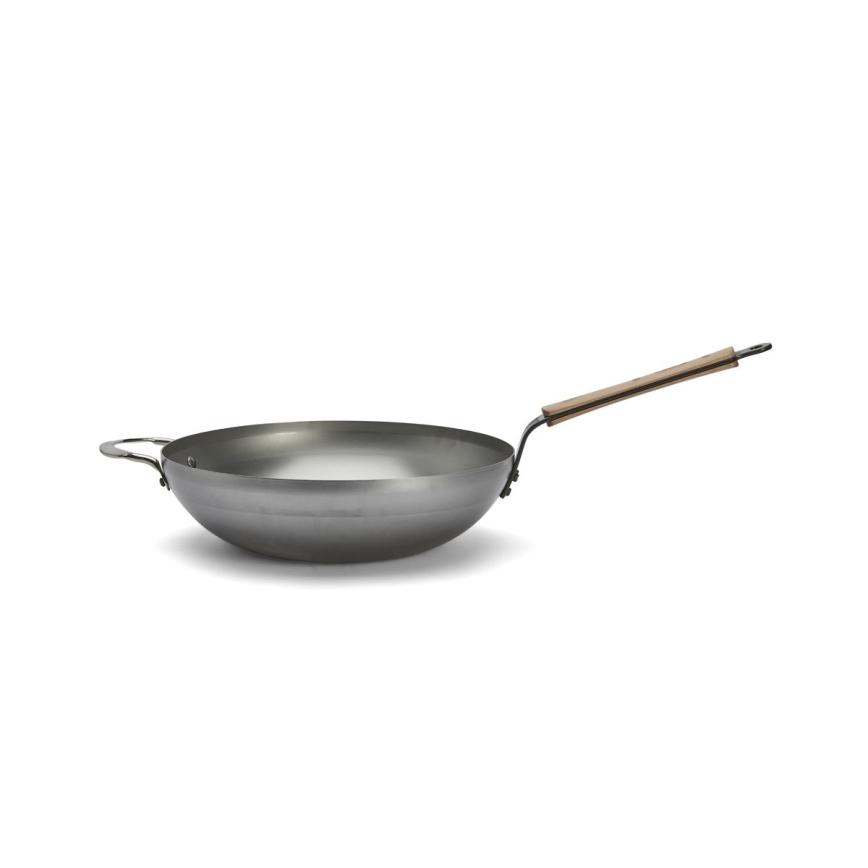 De Buyer 5717.32 - Wokkipannu MINERAL B BOIS 32 cm