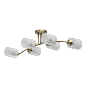 De Markt - Kiinteä kattokruunu OLYMPIA 6xE27/40W/230V
