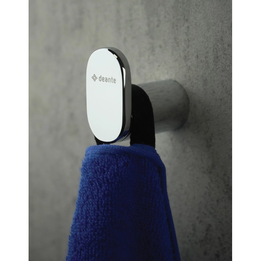 Deante ADR_0111 - Seinäkoukku ROUND, kiiltävä kromi