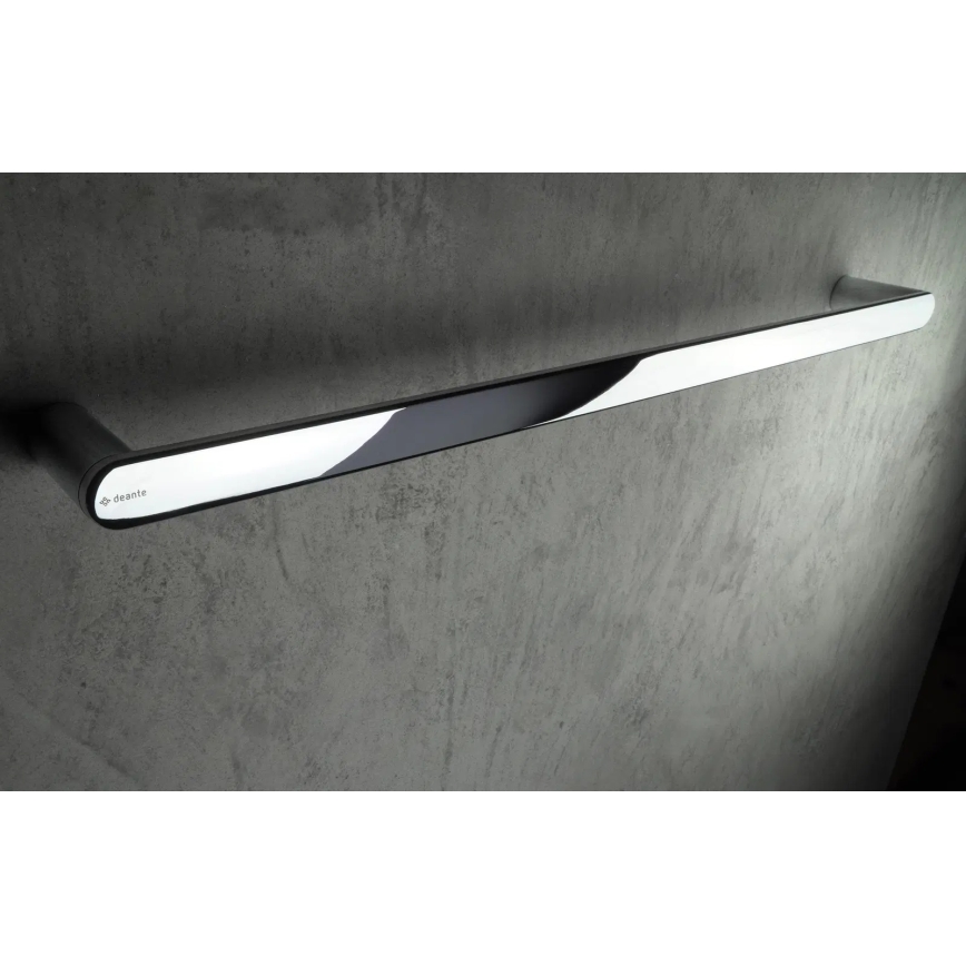 Deante ADR_0621 - Seinään asennettava pyyhetanko ROUND 62,8 cm kiiltävä kromi