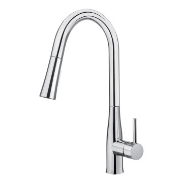 Deante BDH_072M - Tiskihana ulosvedettävällä ruiskulla LUKRECJA kiiltävä kromi