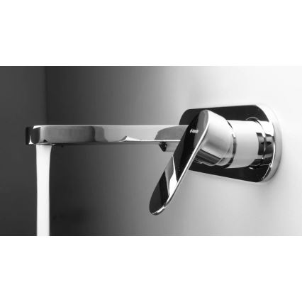 Deante BGA_054L - Pesuallashana uppoasennukseen ALPINIA, kiiltävä kromi