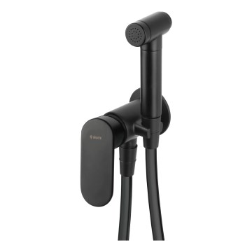 Deante BGA_N34M - Bidee-sekoitin käsisuihkulla upotettavaa asennusta varten ALPINIA musta