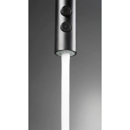 Deante BQO_N72M - Tiskihana ulosvedettävällä ruiskulla OLFATO musta