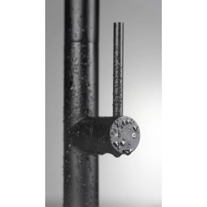 Deante BQO_N72M - Tiskihana ulosvedettävällä ruiskulla OLFATO musta