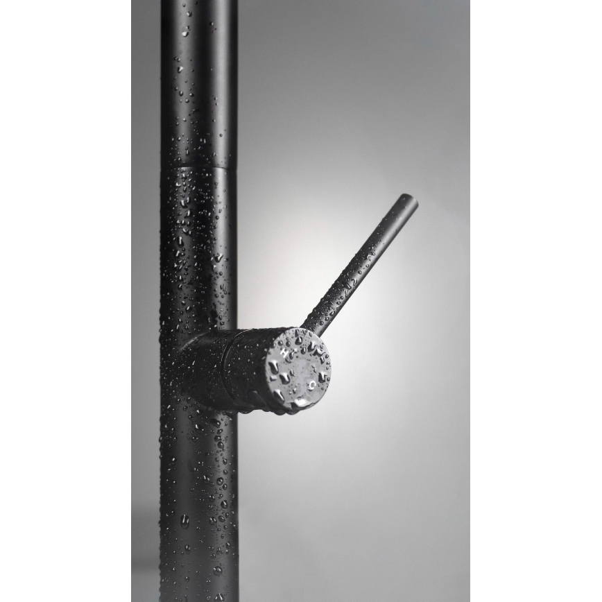 Deante BQO_N72M - Tiskihana ulosvedettävällä ruiskulla OLFATO musta