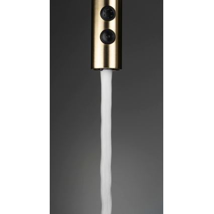 Deante BQO_R72M - Tiskihana ulosvedettävällä ruiskulla OLFATO harjattu kulta