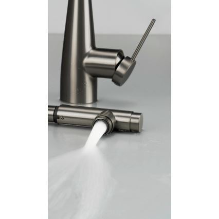 Deante BRE_D75M - Tiskihana ulosvedettävällä ruiskulla ERIDAN titaani