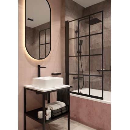 Deante CDJ_6U3S - JASMIN tason päälle asennettava pesuallas 34,5 x 34,5 cm, keramiikka/valkoinen