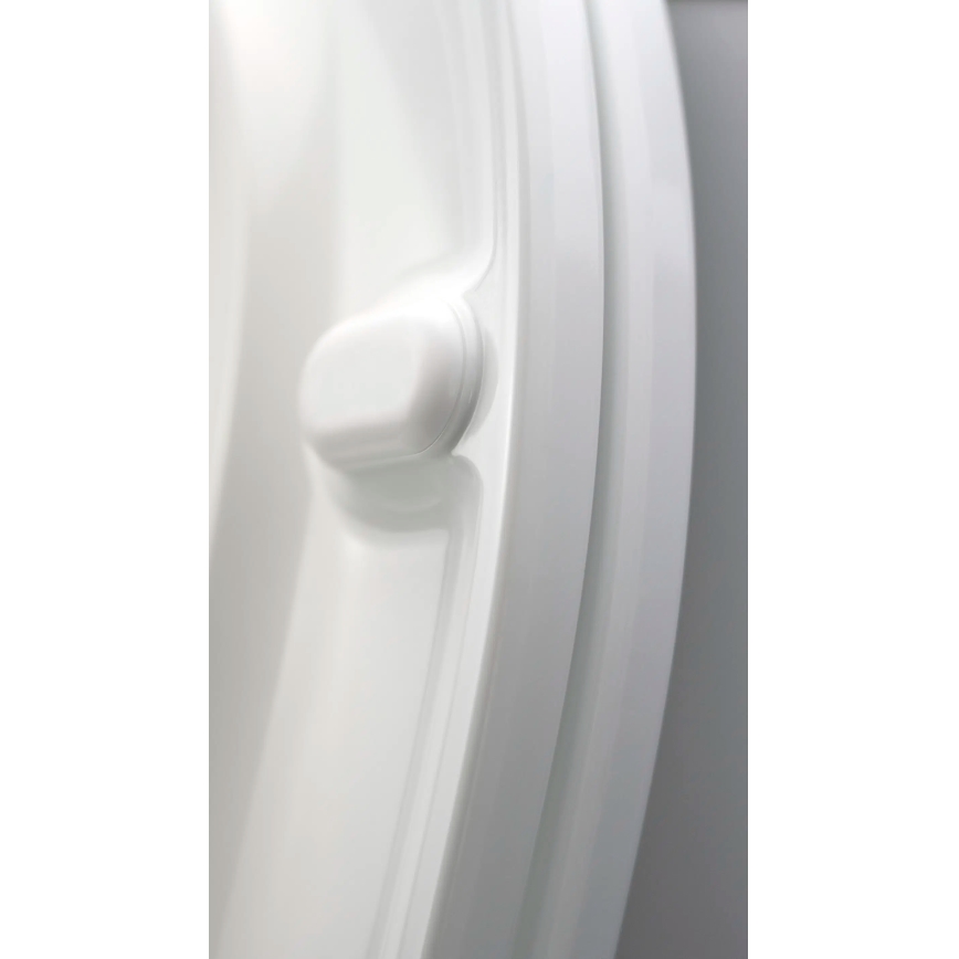 Deante CDJD6RPS - Lattiakiinnitteinen WC-istuin JASMIN, keraaminen/valkoinen, istuinkansi mukana