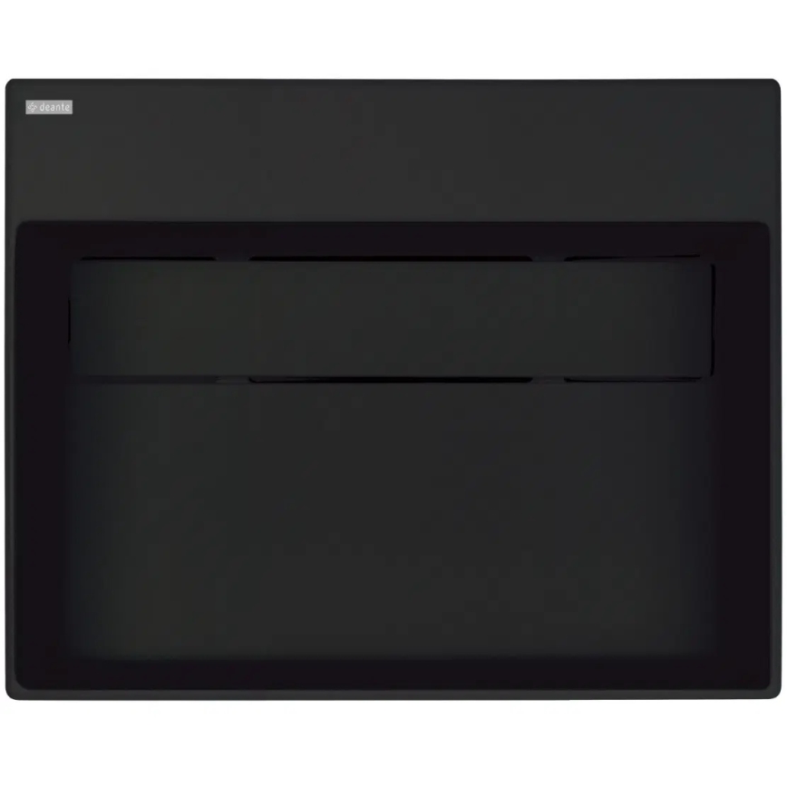 Deante CQR_NU5M - Tasoon asennettava pesuallas CORREO 40x50 cm graniitti/musta