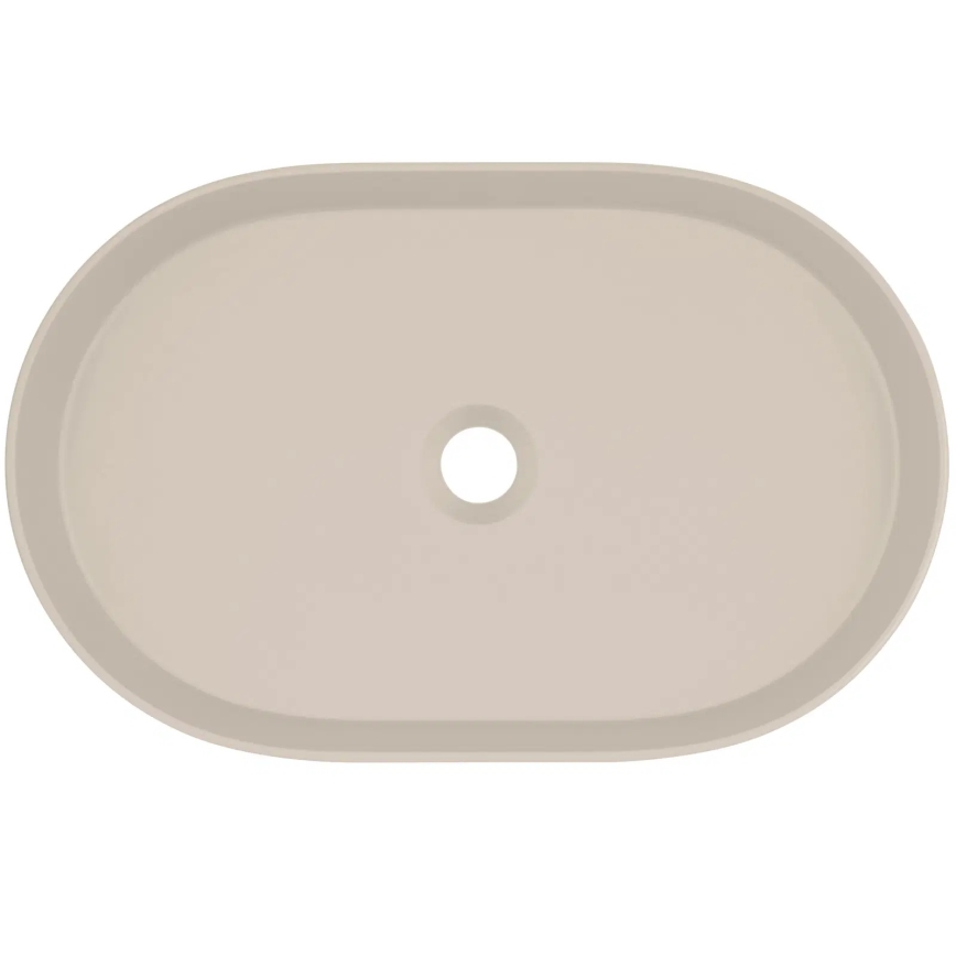 Deante CQS_5U6S - Pöytätason allas SILIA 35x55 cm graniitti/beige