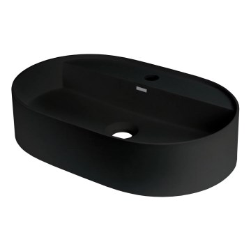 Deante CQS_NU6B - SILIA tasoallas hana-aukolla 35x55 cm graniitti/musta