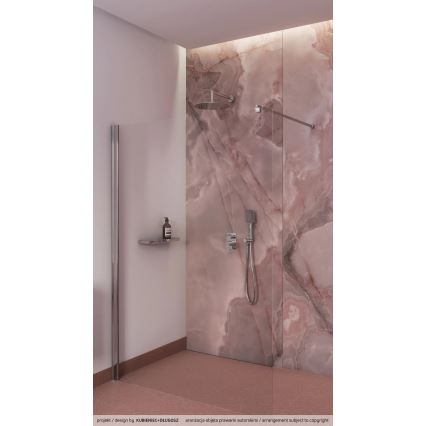 Deante NAC_09LP - ALPINIA-suihkusetti sisäänrakennetulla hanalla, kiiltävä kromi