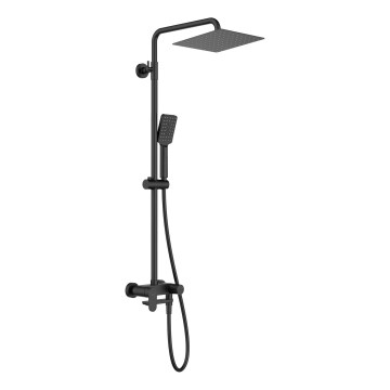 Deante NAC_N1AM - ALPINIA-suihkusetti sekoittajalla, musta