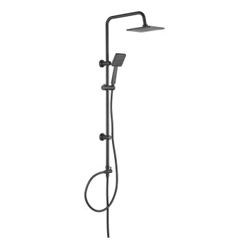 Deante NER_N51K - BORO-suihkusetti musta