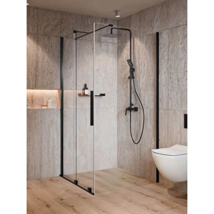 Deante NQL_N4XM - BLUR-suihkusarja sekoittimella, musta