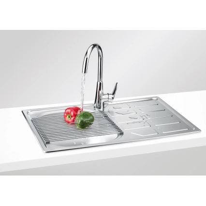 Deante ZEO_0113 - Keittiön pesuallas SOUL 49x78 cm satiini