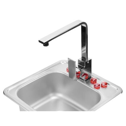 Deante ZEU_010A - Keittiön pesuallas TECHNO 40x50 cm satiini