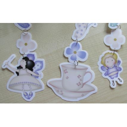 Decofun 70-114 - Lasten varjostin HEIRLOOM E27 lasten kattovalaisimeen 430x230 mm